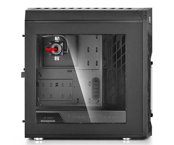 Gabinete DeepCool Genome ROG Preto Com Vermelho, GENOME ROG