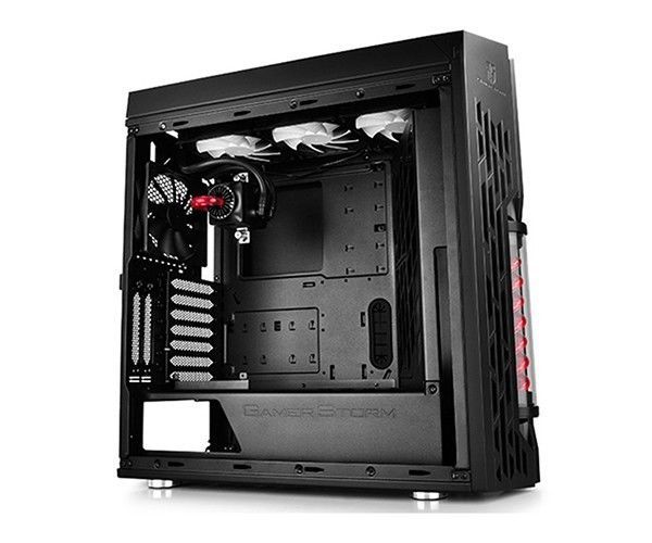 Gabinete DeepCool Genome Black/Red, GENOME BK-RD II