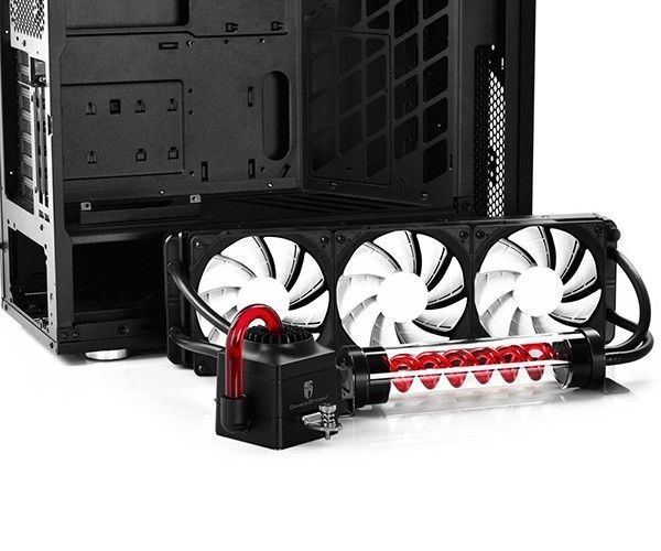 Gabinete DeepCool Genome Black/Red, GENOME BK-RD II