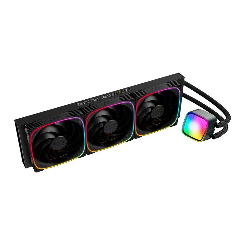 Water Cooler Geometric Future Eskimo Pro 42, ARGB, 420mm, Preto, GEO-EP-42B
