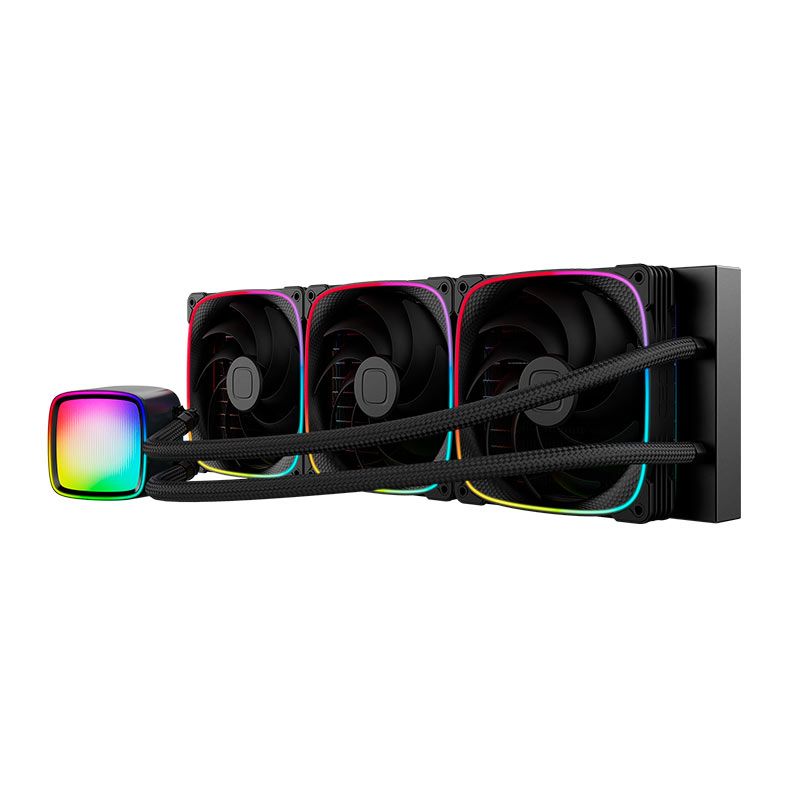 Water Cooler Geometric Future Eskimo Pro 42, ARGB, 420mm, Preto, GEO-EP-42B