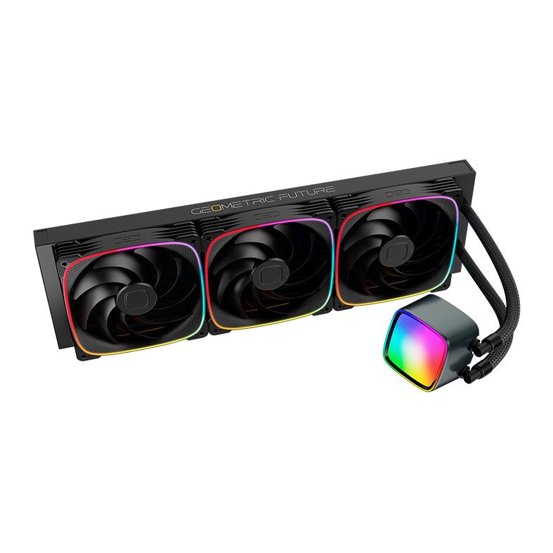 Water Cooler Geometric Future Eskimo Pro 42, ARGB, 420mm, Preto, GEO-EP-42B