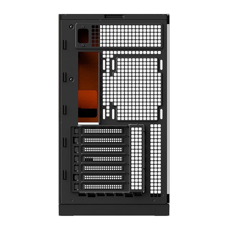 Gabinete Gamer Geometric Future Model 5, Mid-Tower, Lateral de Vidro, Preto e Amarelo, GEO-M5-BY