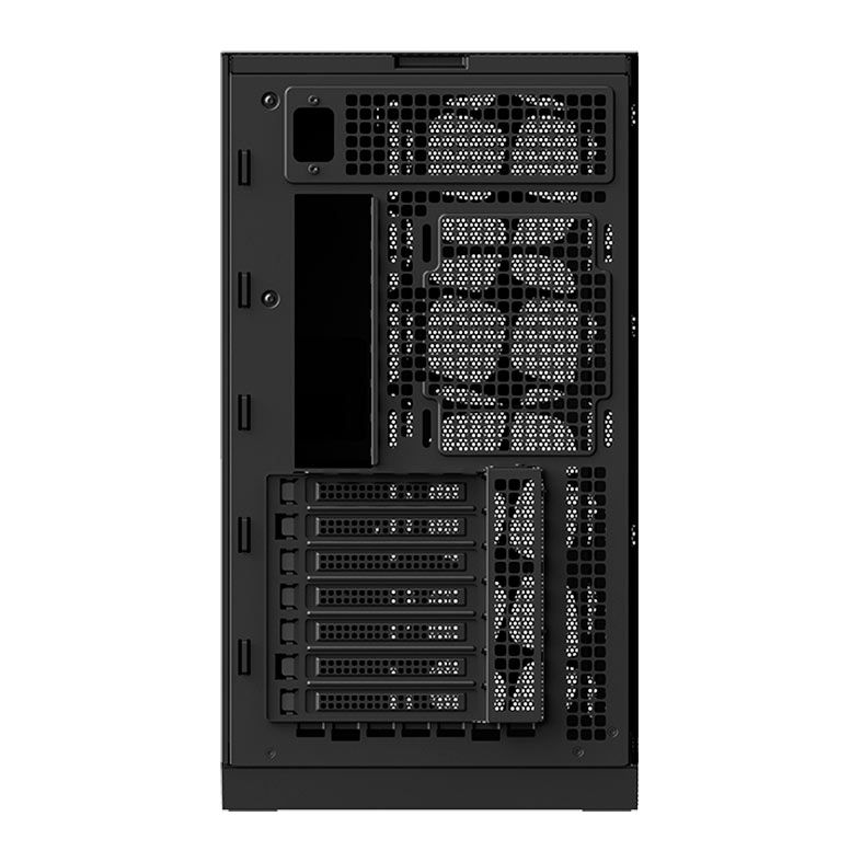 Gabinete Gamer Geometric Future Model 5 Vent, Mid-Tower, Lateral de Vidro, Preto, GEO-M5V-B