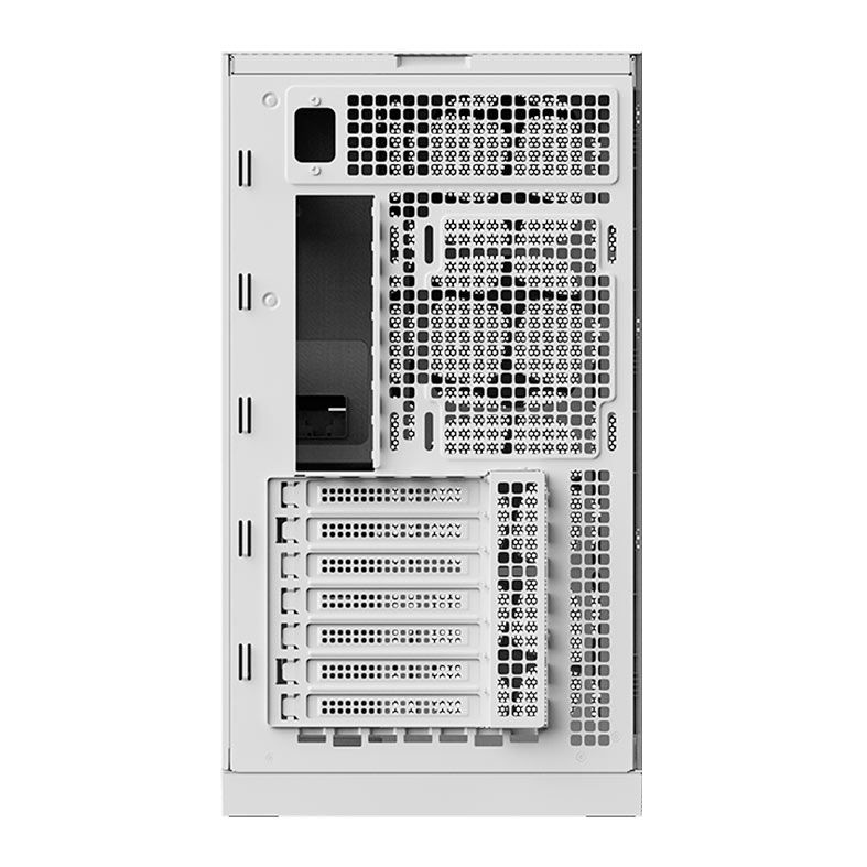 Gabinete Gamer Geometric Future Model 5 Vent, Mid-Tower, Lateral de Vidro, Branco, GEO-M5V-W