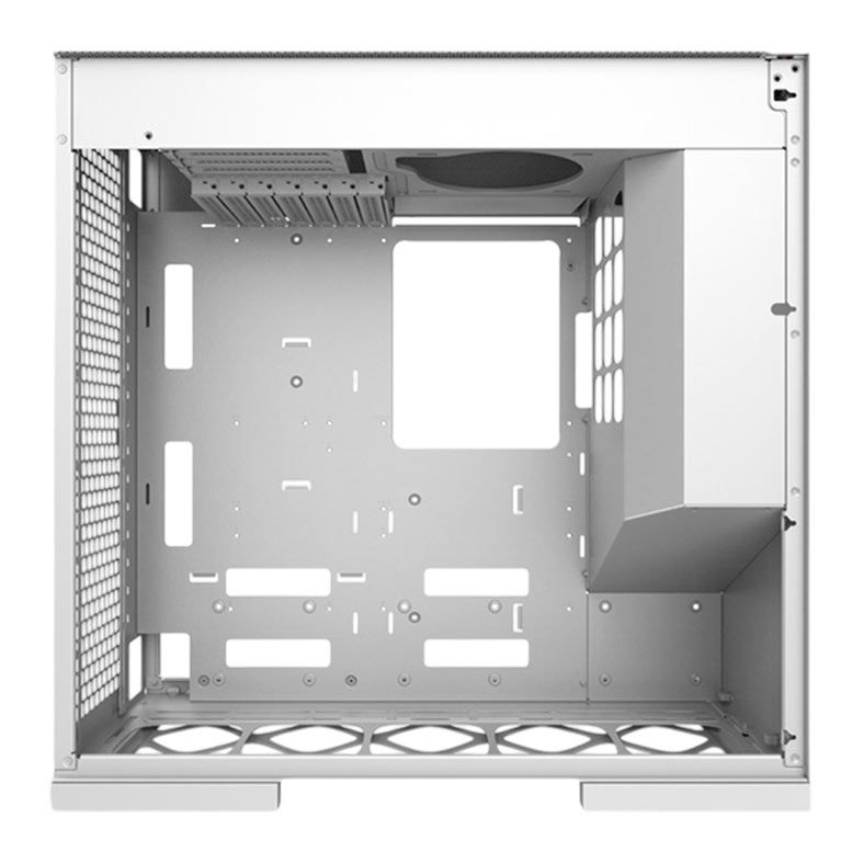 Gabinete Gamer Geometric Model 8 Lohan, Mid-Tower, Lateral de Vidro, Branco, GEO-M8-LOW
