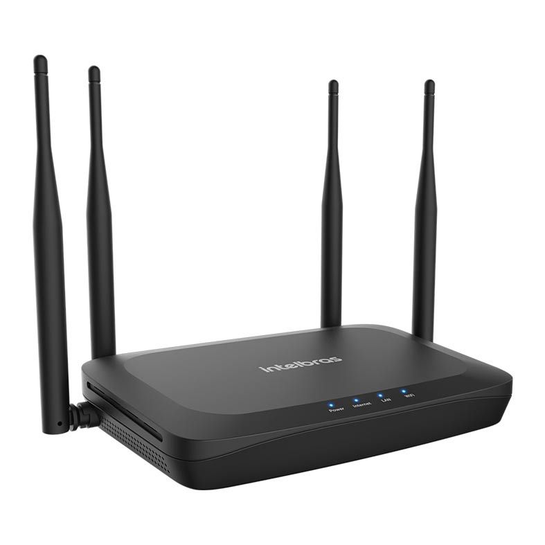 Roteador Intelbras Wifi Dual Band GF 1200 4 Antenas