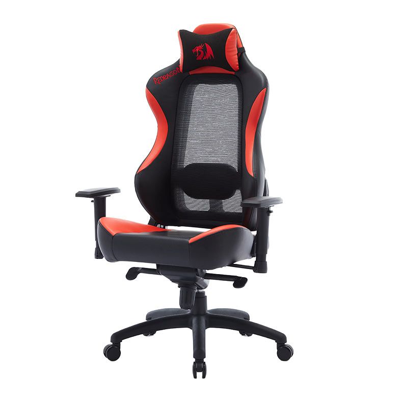 Cadeira Gamer Redragon Nero, Preto e Vermelho, GG-101RB