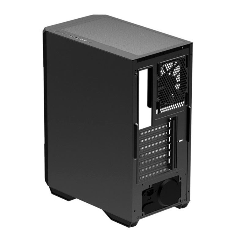 Gabinete Gamer ELG Pro Bures, Lateral/Frente Em Vidro Temperado, MID Tower, Com 3 Fans, Preto, GGPBR