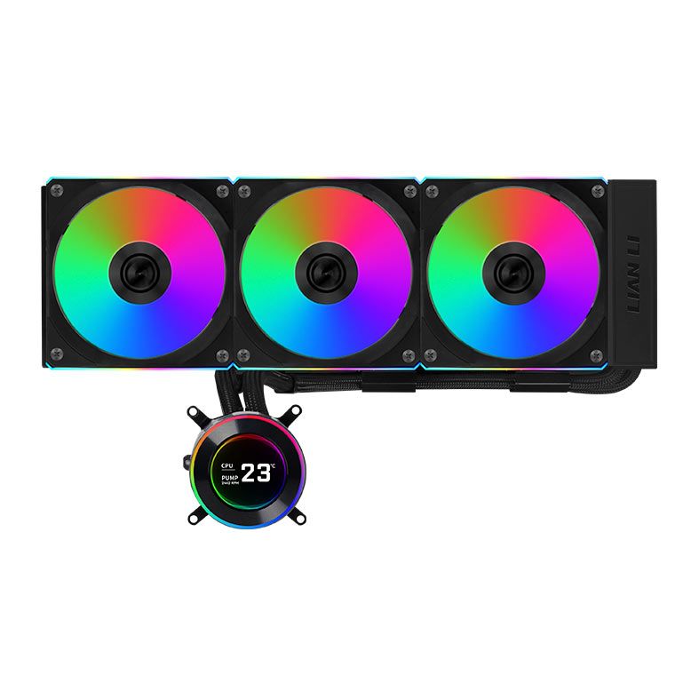 Water Cooler Lian Li Hydroshift II LDC-C 360CL, RGB, 360mm, Preto, GHS2LCD36RB