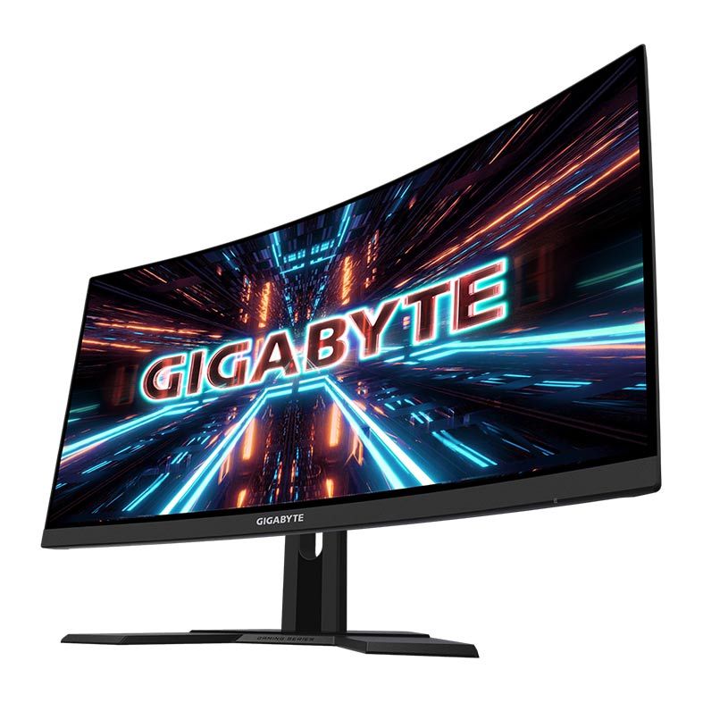 Monitor Gamer Gigabyte G27FC A 27" Curvo 1ms 165Hz FHD FreeSync Premium Altura Ajustavel HDMI/DP, GIGABYTE G27FC A