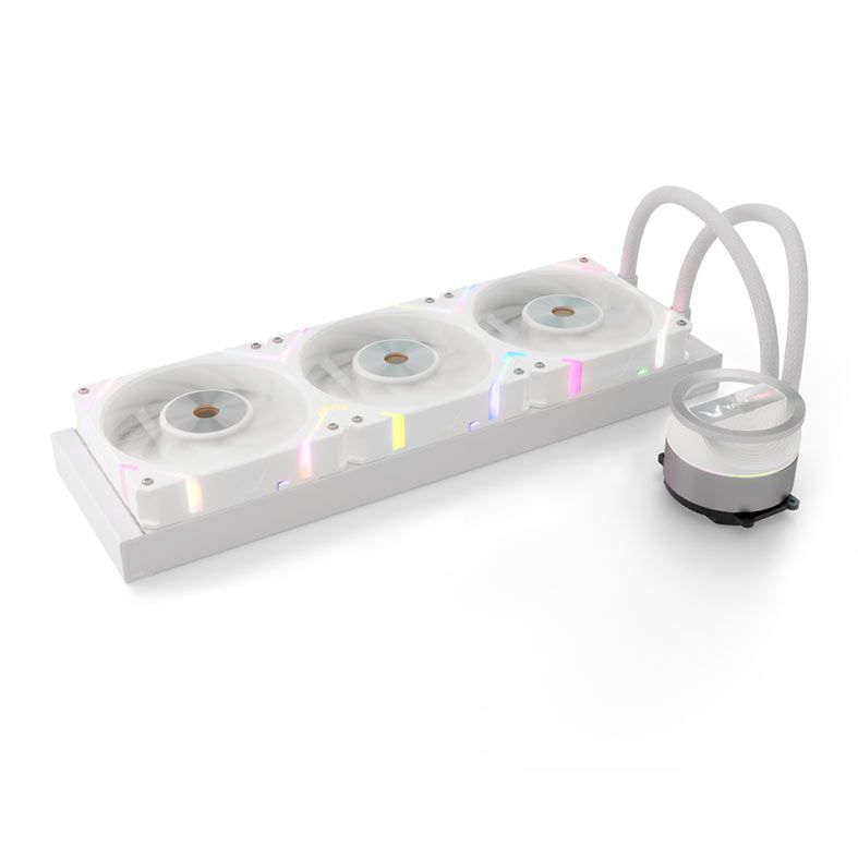 Water Cooler Valkyrie Dragonfang GL36, ARGB, 360mm, Branco, GL-360W-WH