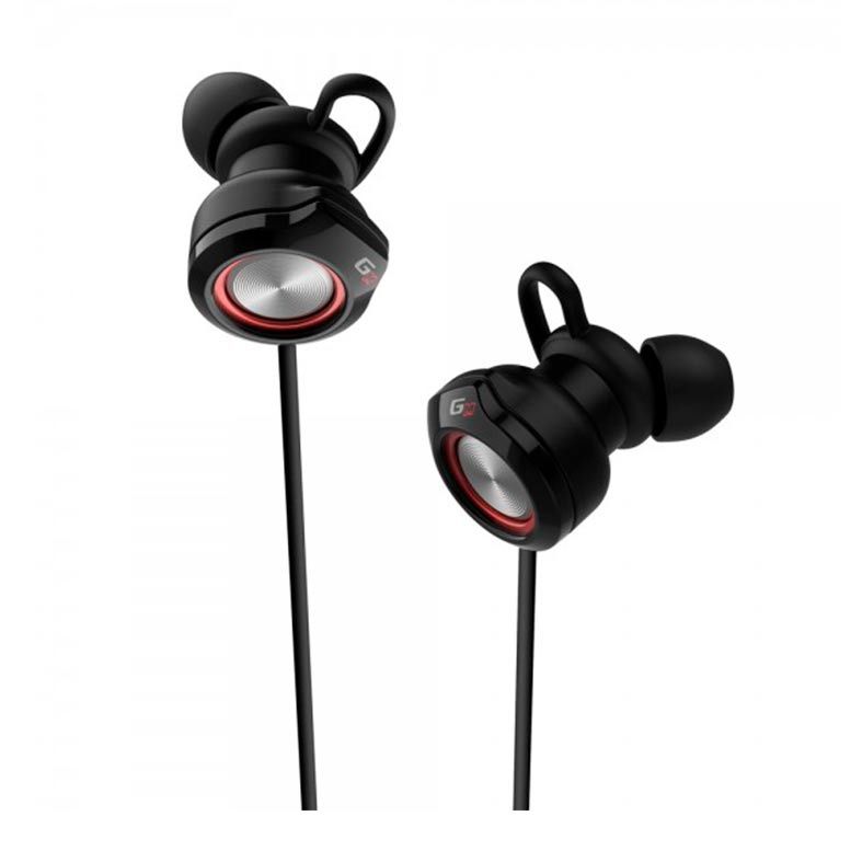 Fone de Ouvido Intra-Auricular Edifier GM3SE com Microfone P2 Preto/Vermelho, GM3SE-BKRD