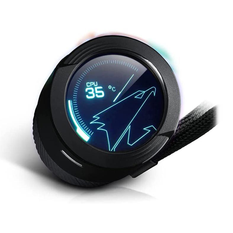 Water Cooler Gigabyte Aorus Waterforce X 360 RGB Display LCD, GP-AORUS-WATERFORCEX-360