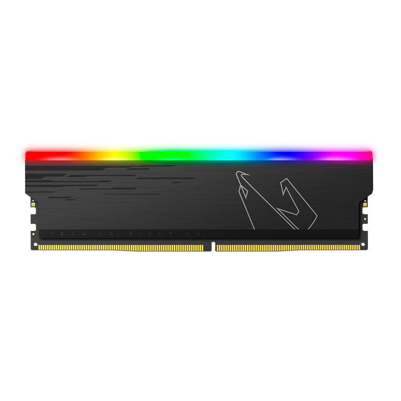 Memoria Gigabyte Aorus RGB, 16GB (2x8GB), DDR4, 3733MHz, C18, Cinza, GP-ARS16G37