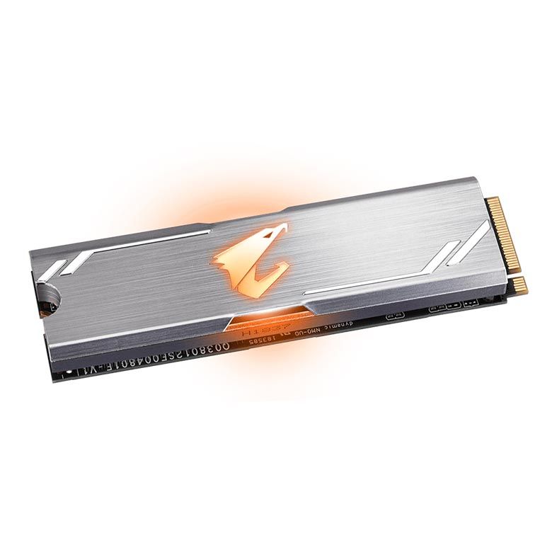 SSD Gigabyte Aorus RGB 256GB M.2 NVMe, GP-ASM2NE2256GTTDR