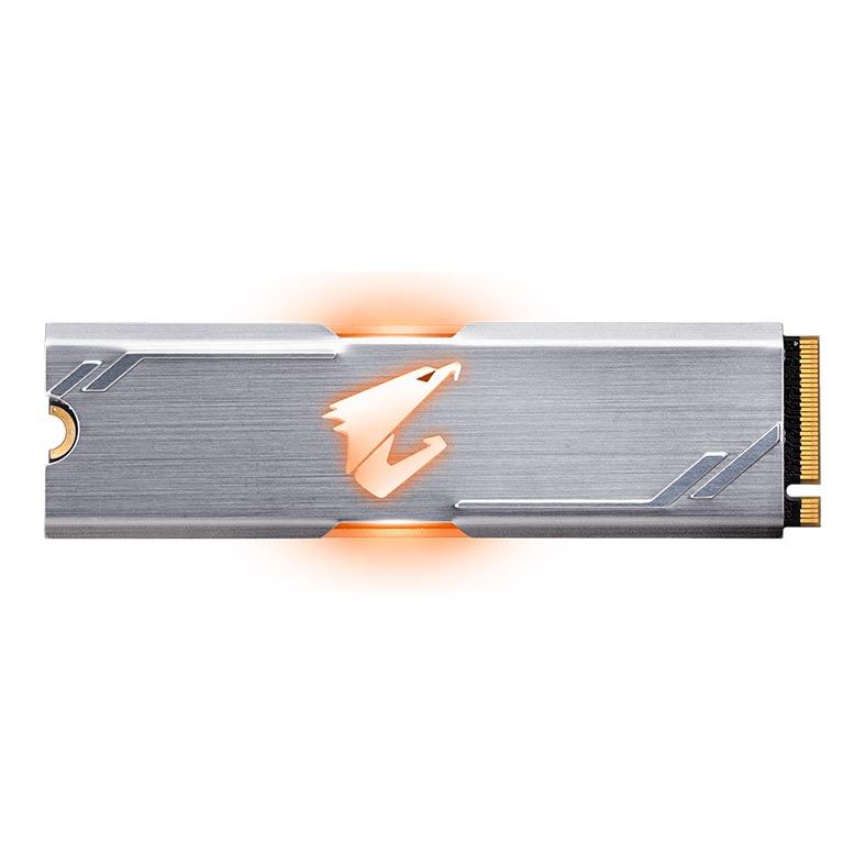 SSD Gigabyte Aorus RGB 256GB M.2 NVMe, GP-ASM2NE2256GTTDR