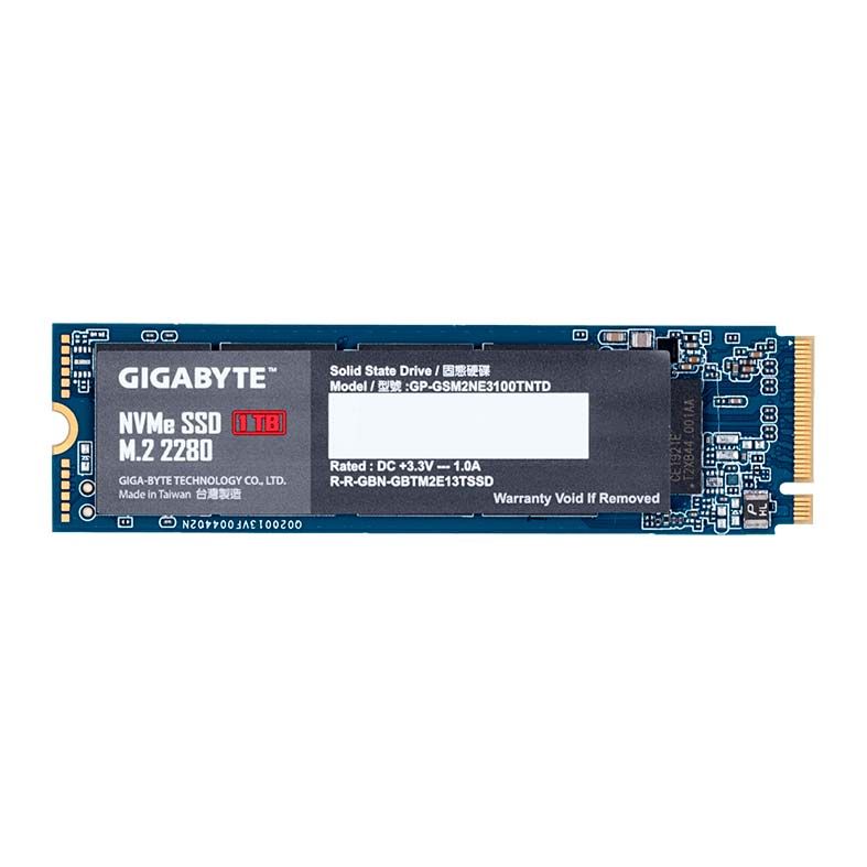SSD Gigabyte 1TB M.2 2280 PCIe 3.0 x4 NVMe, GP-GSM2NE3100TNTD