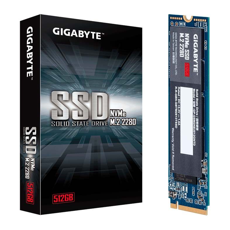 SSD Gigabyte 512GB M.2 2280 PCIe 3.0 x4 NVMe, GP-GSM2NE3512GNTD