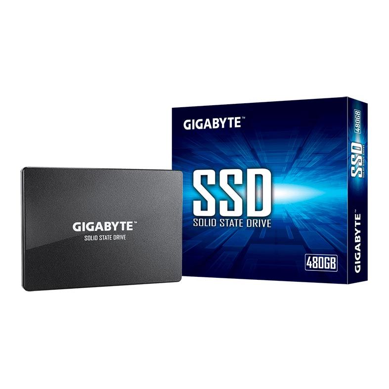 SSD Gigabyte, 480GB, 2.5, Sata III 6GB/s, Leitura 550MB/s, Gravacao 480MB/s, GP-GSTFS31480GNTD