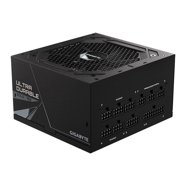 Fonte Gigabyte UD Gold, 750W, Full-Modular, 80 Plus Gold, Preto, GP-UD750GM