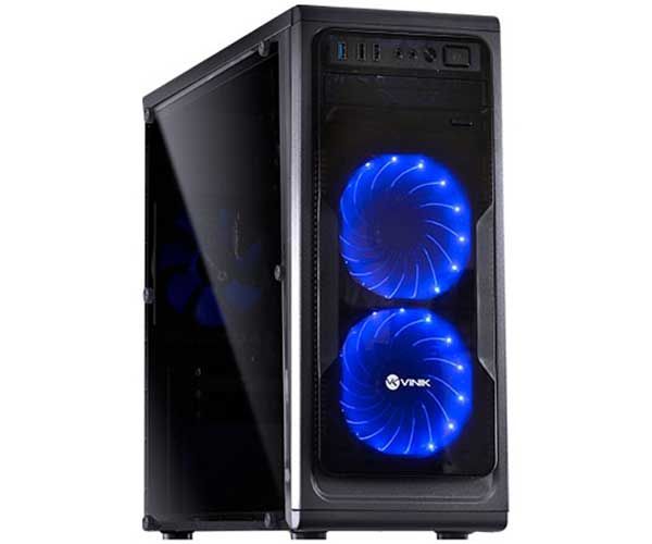 Gabinete Vinik VX Gaming Guardian Preto/Azul GRDPTOAZ2FCA , 26013