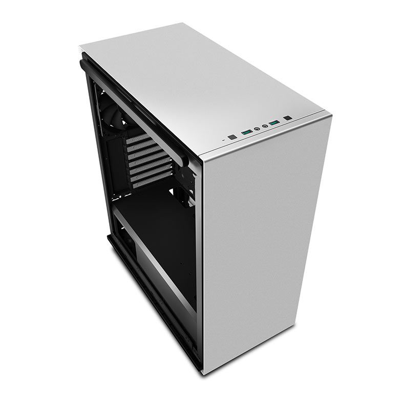 Gabinete DeepCool Macube 310 Vidro Temp Branco, GS-ATX-MACUBE310-WHG0P-BR