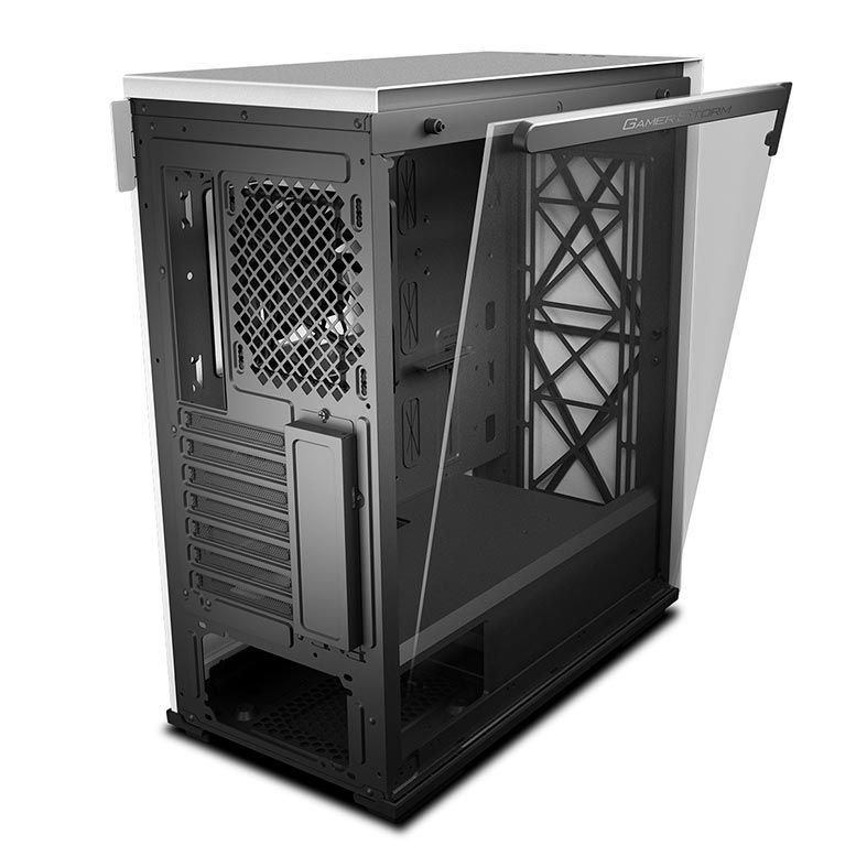Gabinete DeepCool Macube 310 Vidro Temp Branco, GS-ATX-MACUBE310-WHG0P