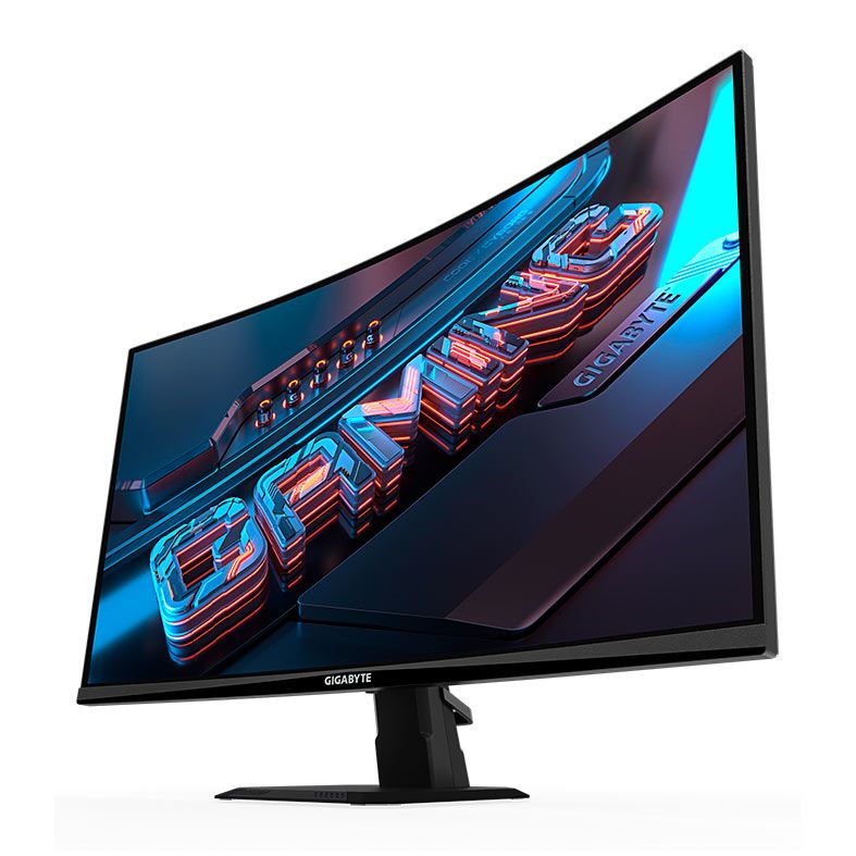 Monitor Gamer Gigabyte GS27QC, 27 Pol, VA, Curvo, QHD, 1ms, 180Hz, HDMI/DP, GS27QCA