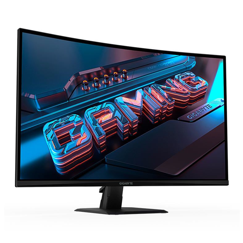 OPENBOX - Monitor Gamer Gigabyte GS32QCA, 31.5 Pol, VA, Curvo, QHD, 1ms, 180Hz, HDMI/DP, GS32QCA