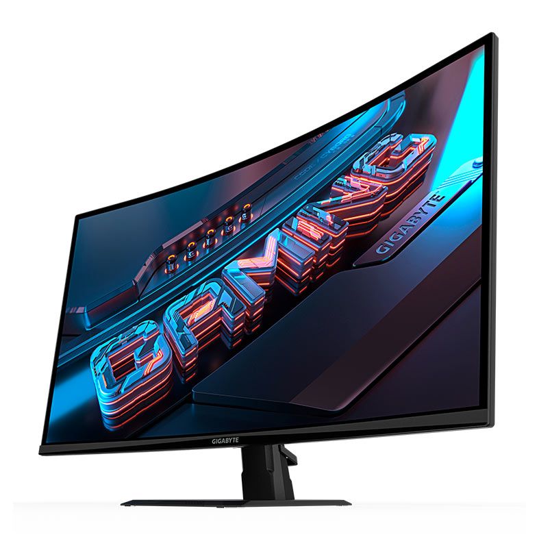 Monitor Gamer Gigabyte GS32QCA, 31.5 Pol, VA, Curvo, QHD, 1ms