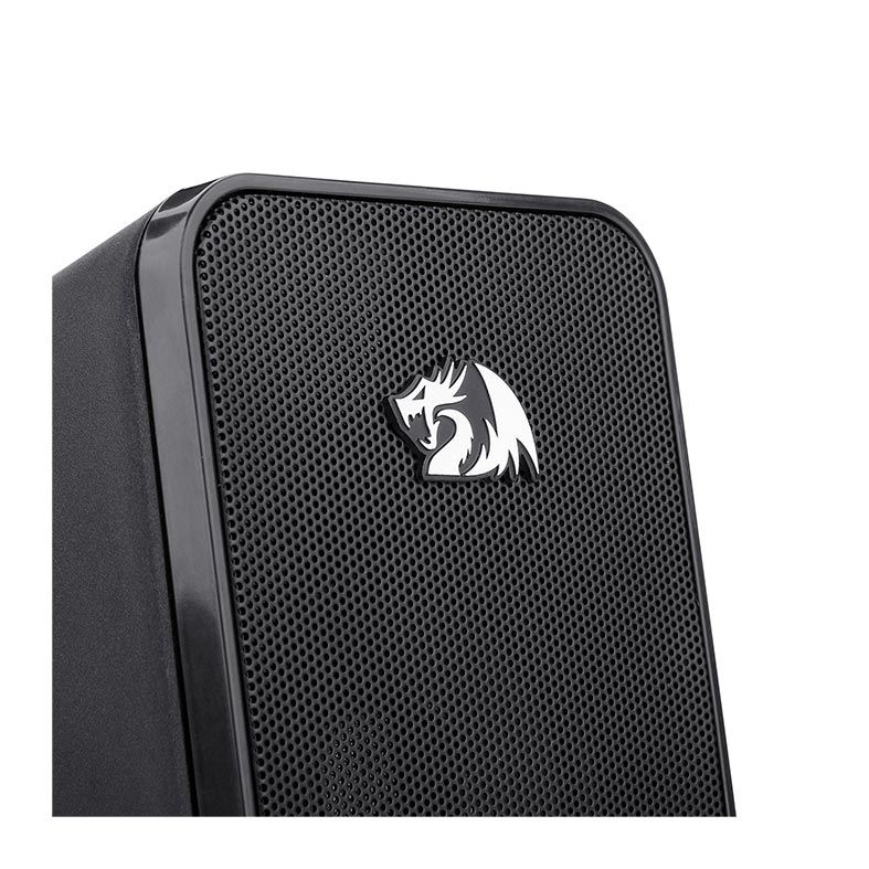 Caixa de Som Redragon Stentor 2.0 Led Vermelho, GS500