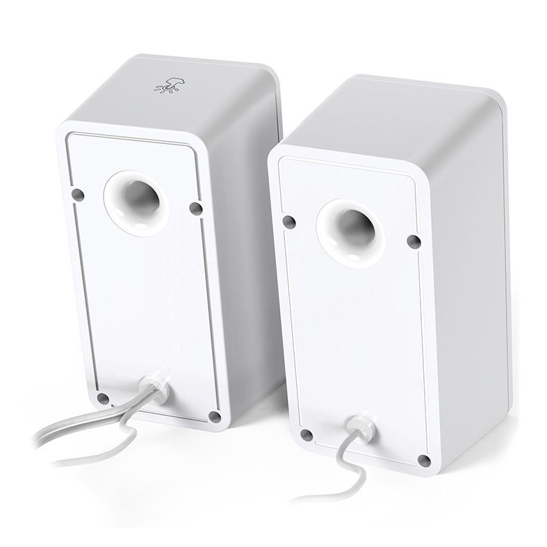 Caixa de Som Gamer Redragon Waltz, RGB, 5W RMS, P2/USB, Branco, GS510W