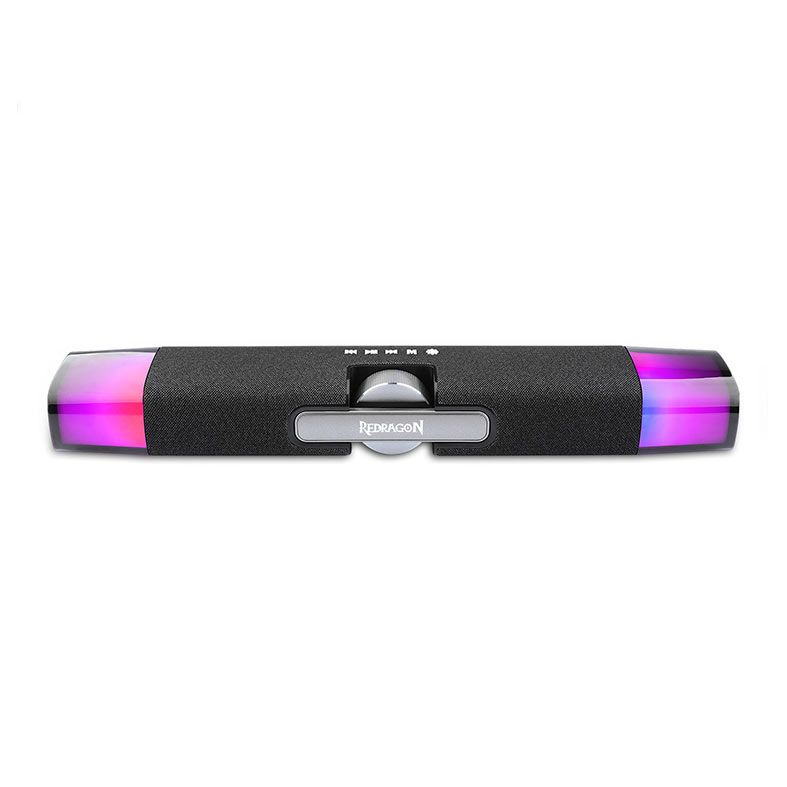 Caixa de Som Redragon GS512, RGB, 2x5W RMS, Bluetooth, Preto, GS512