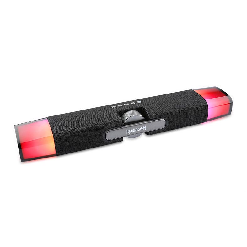 Caixa de Som Redragon GS512, RGB, 2x5W RMS, Bluetooth, Preto, GS512
