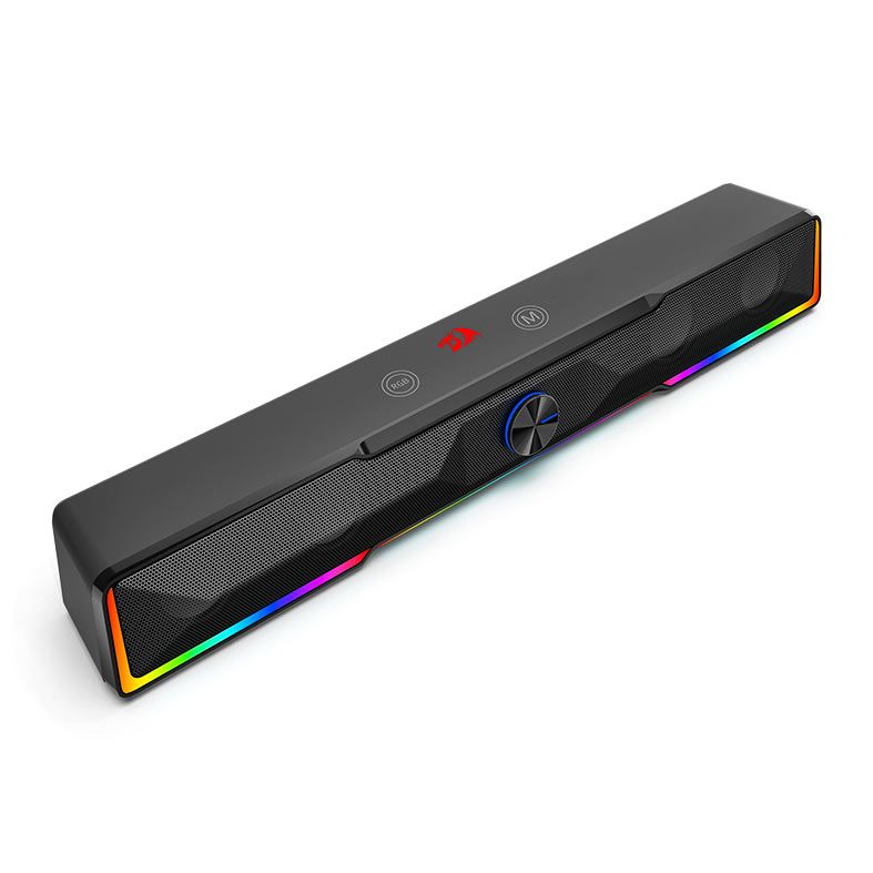 Caixa de Som Gamer Redragon Catnonn, RGB, 2x3W RMS, USB/Bluetooth, Preto, GS516
