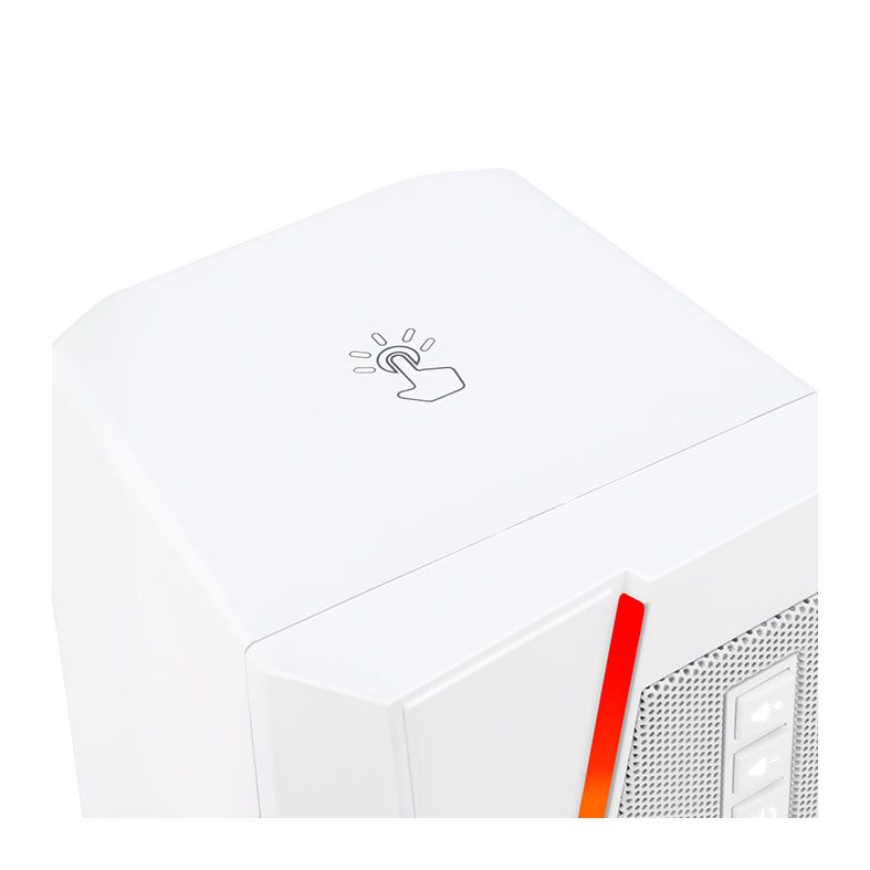 Caixa de Som Redragon Anvil, RGB, 5W RMS, USB e P2, Branca, GS520W