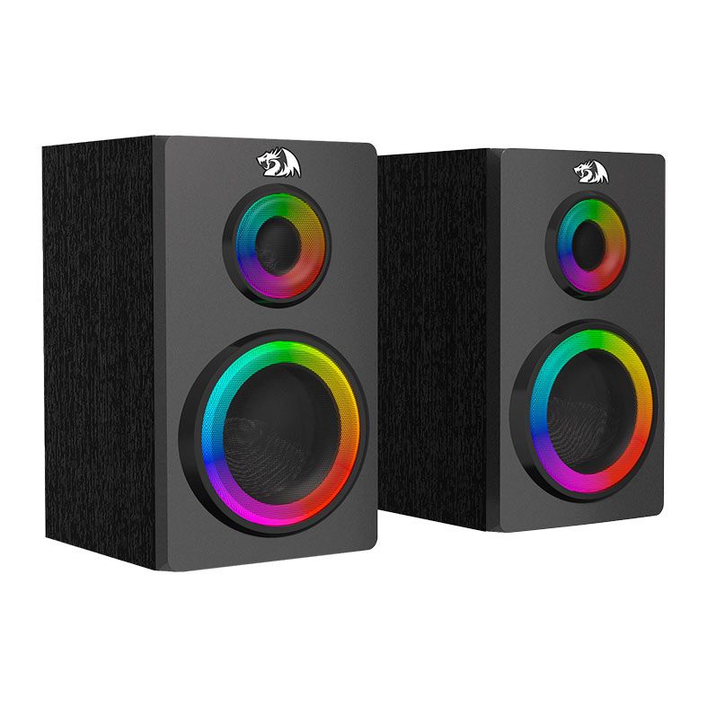 Caixa de Som Redragon Orchestra, RGB, 7W RMS, Bluetooth/P2, Preta, GS811