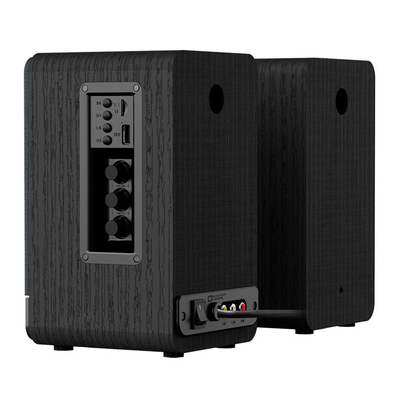 Caixa de Som Redragon Mouthpiece, 2x10W RMS, USB/Bluetooth/P2, Preta, GS813