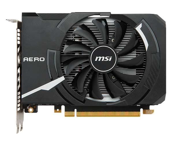 Placa de Video MSI GeForce GTX 1050 AERO ITX 2G OC GDDR5 126-bit