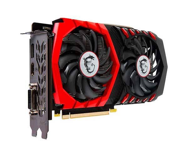 Placa de Vídeo MSI GTX 1050 TI GAMING X 4G GDDR5 128Bit