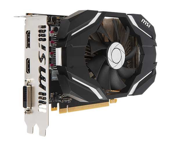 Placa de Video MSI GeForce GTX 1060 3G OCV1 GDDR5 192Bit