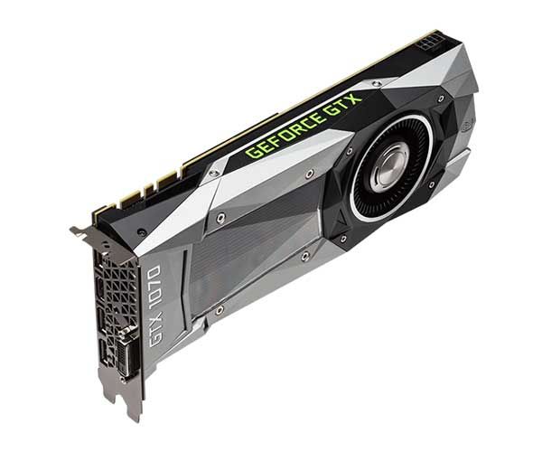 Placa de Vídeo MSI Geforce GTX 1070 8G Founders Edition GDDR5