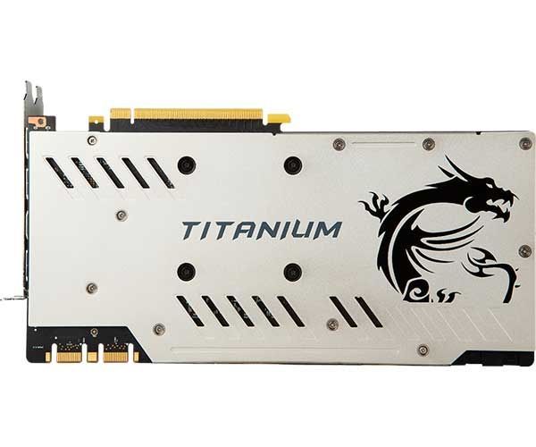 Placa de Vídeo MSI GEFORCE GTX 1070 TI TITANIUM 8G GDDR5 256bit