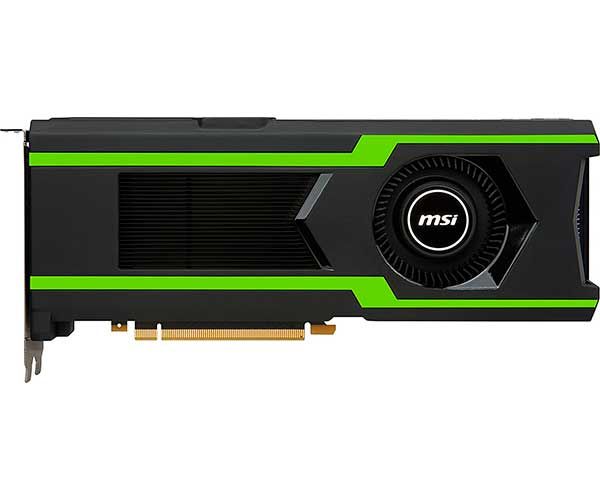 Placa De Vídeo MSI Geforce GTX 1080 Ti Aero 11G GDDR5 352 Bits, Geforce GTX 1080 TI AERO 11G OC