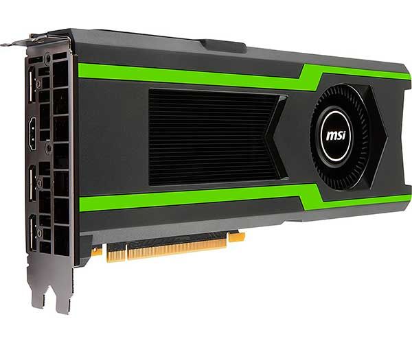 Placa De Vídeo MSI Geforce GTX 1080 Ti Aero 11G GDDR5 352 Bits, Geforce GTX 1080 TI AERO 11G OC
