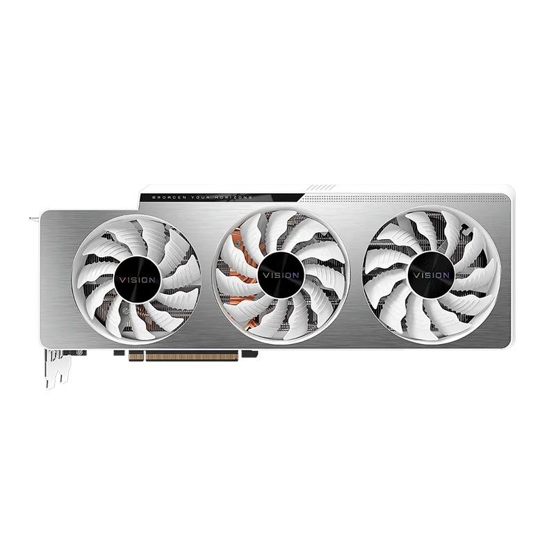 Placa de Video Gigabyte GeForce RTX 3080 Vision OC, LHR, 10GB, GDDR6X, 320-bit, GV-N3080VISION OC-10GD REV 2.0