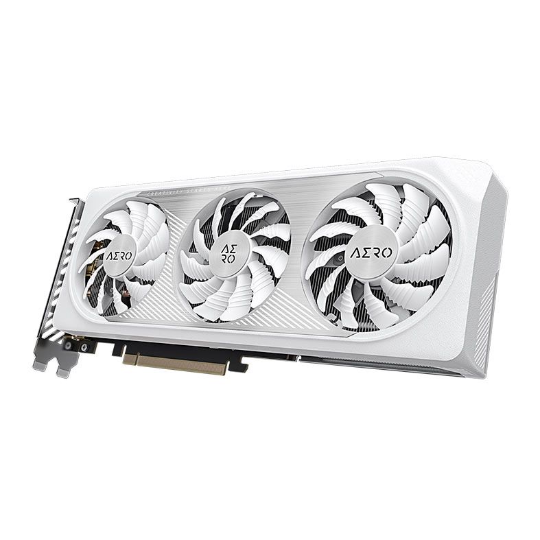 Placa de Video Gigabyte GeForce RTX 4060 Aero OC, 8GB, GDDR6, 128-bit, GV-N4060AERO-OC-8GD