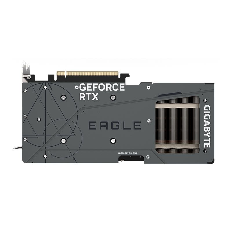 Placa de Video Gigabyte GeForce RTX 4070 Ti Super Eagle OC, 16GB, GDDR6X, 256-bit, GV-N407TSEAGLE-OC-16GD