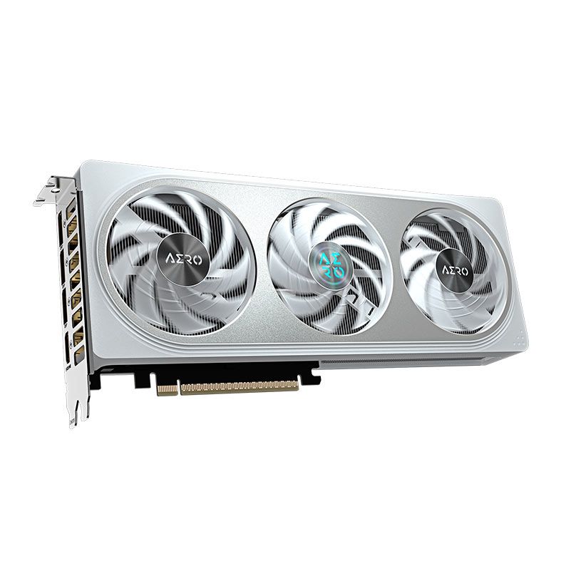 Placa de Video Gigabyte GeForce RTX 5060 Aero OC, 8GB, GDDR7, 128-bit, GV-N5060AERO-OC-8GD